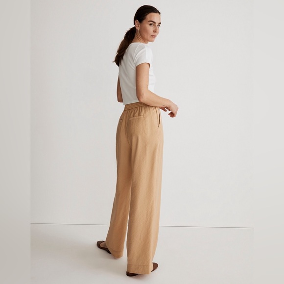 Madewell Carley wide-leg pant in soft drape - Picture 4 of 4